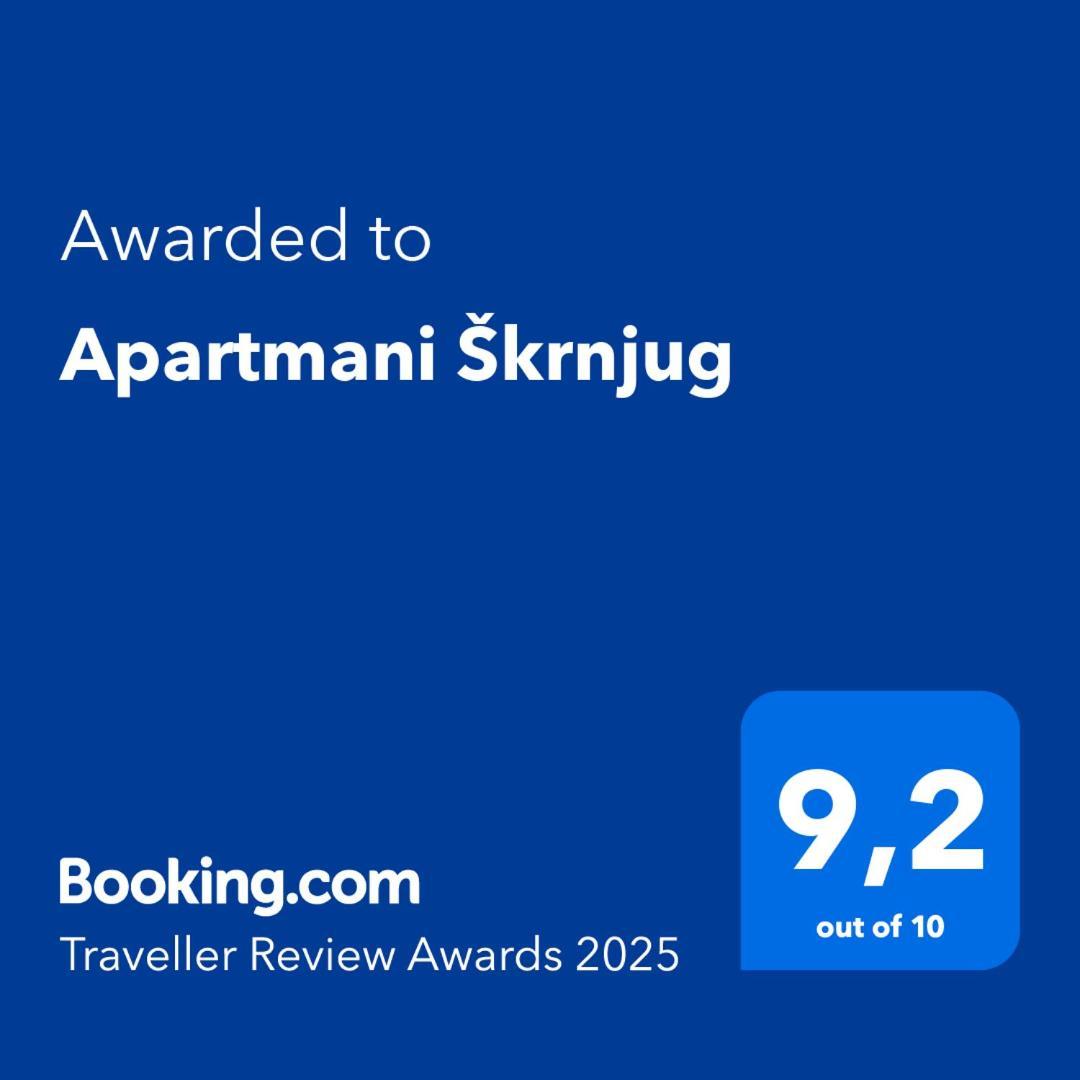 Apartmani Skrnjug Brzac Eksteriør billede