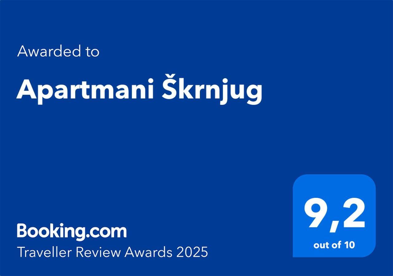 Apartmani Skrnjug Brzac Eksteriør billede